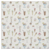 Tissu Collage de parfait de crème glacée (Échantillon)