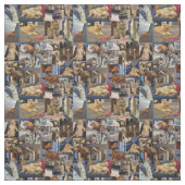 Tissu Collage de photos de chatons, (Échantillon)