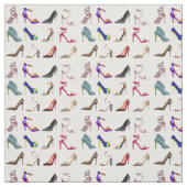 Tissu Collage de talon haut de stylets (Échantillon)