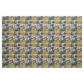 Tissu Collage photo de Giraffe, (Fat Quarter)