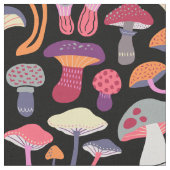 Tissu Collection de champignons trippy (Fermer)