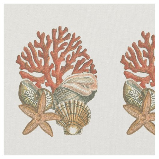 Tissu Collection de vies marines (Fermer)