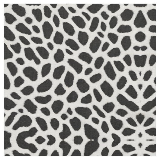 Tissu Collection élégante Leopard blanc tendance de luxe (Fermer)