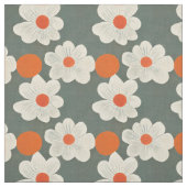 Tissu Collection SOPHIE | Fleurs blanches du milieu du s (Échantillon)