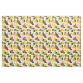 Tissu Collines peintes - Blanc (Yard)