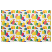 Tissu Collines peintes - Blanc (Fat Quarter)
