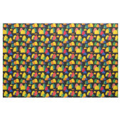 Tissu Collines peintes - Noir (Yard)