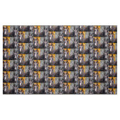 Tissu Colombie, jours de mule de TN (Fat Quarter)