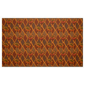 Tissu Colonnes d'automne Harlequin et pavots (Fat Quarter)