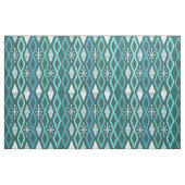 Tissu Colonnes Diamond de l'âge atomique Turquoise (Fat Quarter)