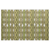 Tissu Colonnes Diamond de l'Âge Atomique Vert olive (Fat Quarter)