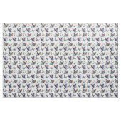 Tissu coloré avec motif papillon (Yard)