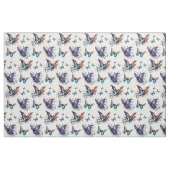 Tissu coloré avec motif papillon (Fat Quarter)