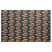 Tissu coloré de Killifish d'aquarium (Fat Quarter)