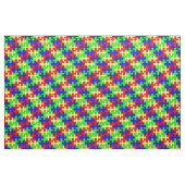 Tissu coloré de puzzle (Fat Quarter)