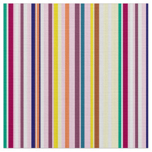 Tissu coloré de rayures verticales
