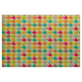 Tissu Coloré Houndstooth Motif sans couture (Yard)