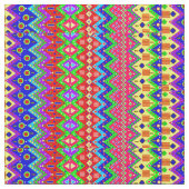 Tissu coloré mexicain de motif (Fermer)