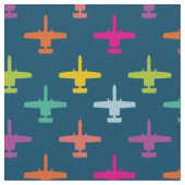 Tissu Colorful A-10 Warthog Attaque Jet Motif Candy (Détail)