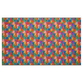 Tissu Colorful cats (Fat Quarter)
