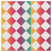 Tissu Colorful Checker Diamond Pattern (Fermer)