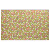 Tissu Colorful Midscale Retro Floral Pattern (Fat Quarter)