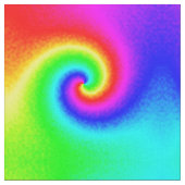 Tissu Colorful Tie Dye Rainbow Swirl Hippie Boho Chic (Fermer)