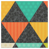 Tissu Colorful Triangles (Fermer)