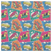 Tissu Comic Book Pop Art Fabric (Échantillon)