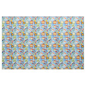 Tissu Comic Book Pop Art Fabric (Fat Quarter)