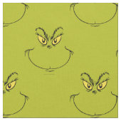 Tissu Comment Grinch Stole Visage de Noël (Fermer)
