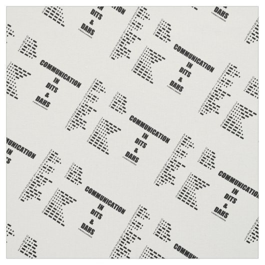 Tissu Communication dans Dits et humour de code Morse de (Échantillon)