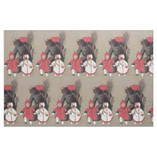 Tissu Commutateur Krampus Chasse Enfants