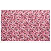Tissu COMPASSION DOUCE Gras Rose Rouge Floral (Yard)