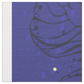 Tissu Composition avec papillons Sapphire (Détail)