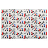 Tissu Composition d'impression des notes de musique (Fat Quarter)