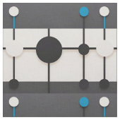 Tissu Composition Géométrique Abstraite (Fermer)