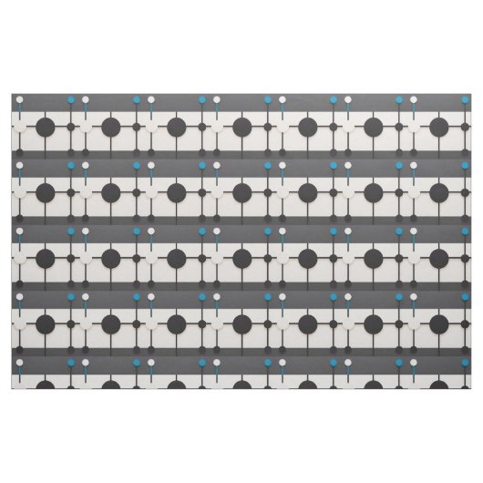 Tissu Composition Géométrique Abstraite (Fat Quarter)