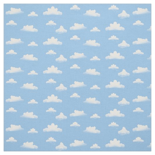 Tissu Concepteur de nuages gonflés (Échantillon)
