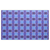 Tissu Conception Abstraite Bleue et Violette (Yard)