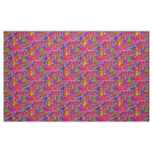 Tissu Conception Abstraite d'Art Moderne Pop (Fat Quarter)