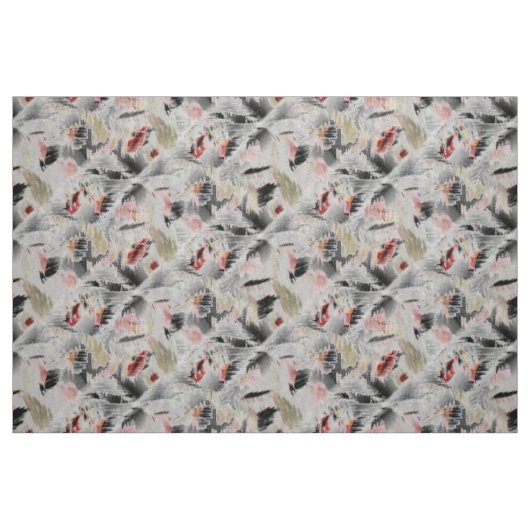 Tissu Conception Abstraite de la face I (grande impressi (Fat Quarter)
