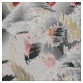 Tissu Conception Abstraite de la face I (grande impressi (Détail)