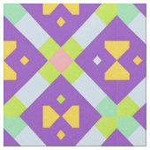 Tissu Conception Abstraite Géométrique Colorée (Fermer)