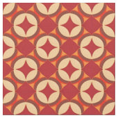 Tissu Conception Abstraite Géométrique Rouge (Fermer)