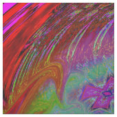 Tissu Conception abstraite psychédélique d'arc-en-ciel (Échantillon)