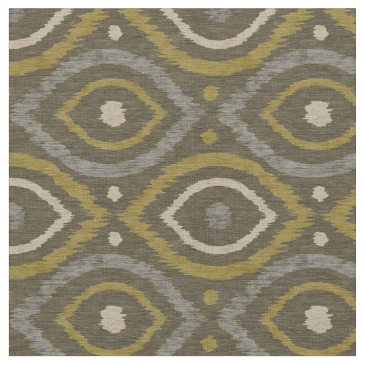 Tissu Conception abstraite rétro dans le style Ikat nava (Fermer)
