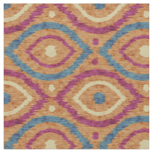 Tissu Conception abstraite rétro dans le style navajo Ik (Fermer)