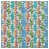 Tissu Conception abstraite rétro rayée dans le style Ika (Échantillon)
