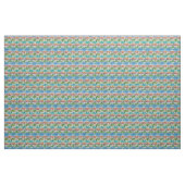 Tissu Conception abstraite rétro rayée dans le style Ika (Yard)